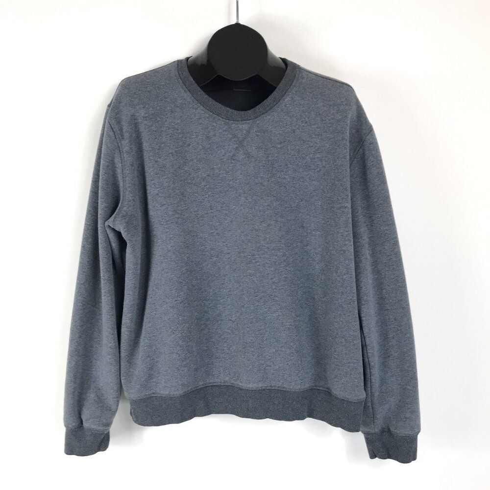Eddie Bauer Crew Neck Sweatshirt Men's Size XL Gray Long Sleeve Pullover Casual